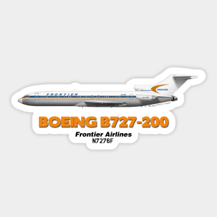 Boeing B727-200 - Frontier Airlines Sticker